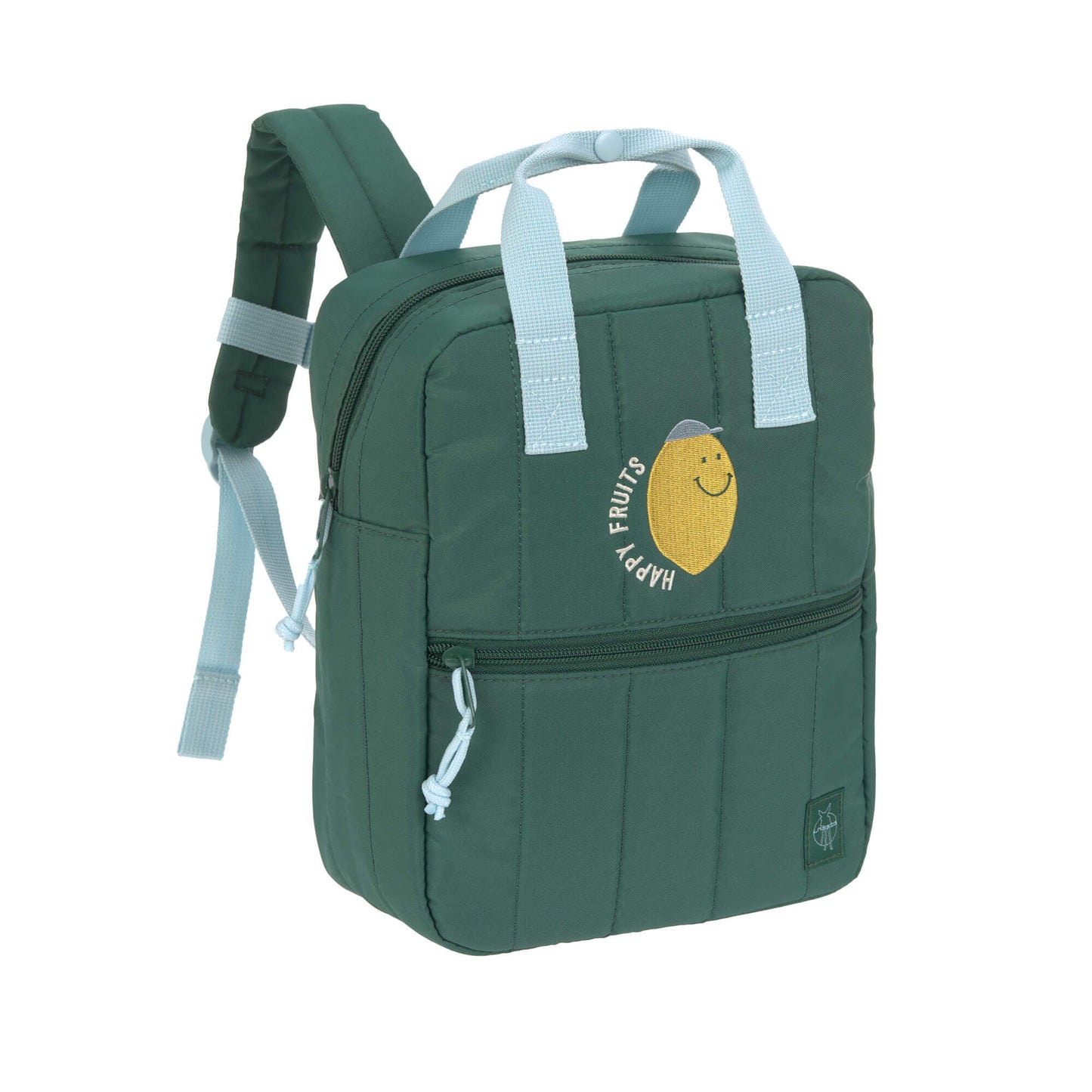 MINI SQUARE BACKPACK - LITTLE GANG, LEMON DARK GREEN - Hello Kids Baby Store