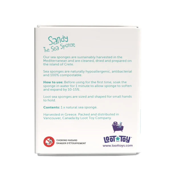 Sandy The Sea Sponge - Hello Kids Baby Store