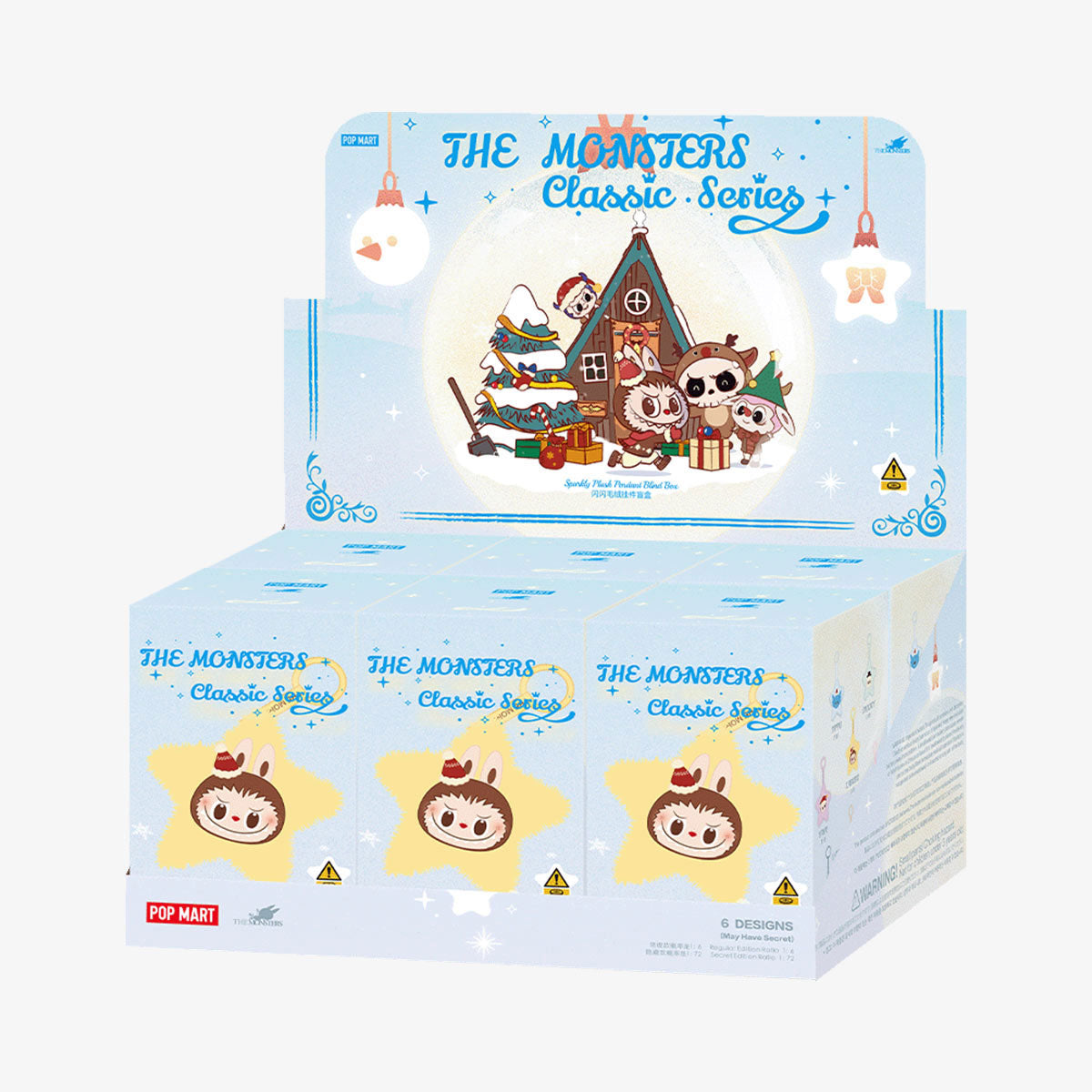 THE MONSTERS LABUBU Classic Series-Sparkly Plush Pendant Blind Box - Hello Kids Baby Store