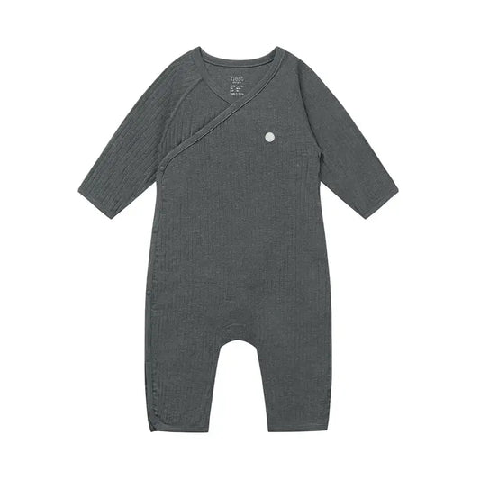 2025 Bamboo Basics Long Sleeve Romper - Hello Kids Baby Store