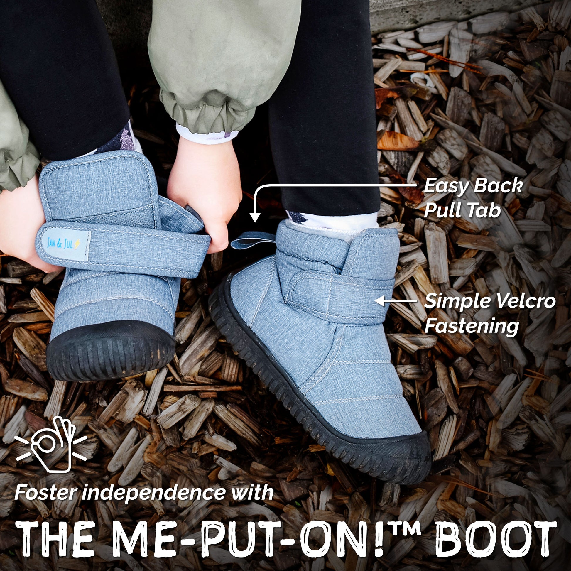 Kids Insulated Ankle Boots | Apricot Flower - Hello Kids Baby Store