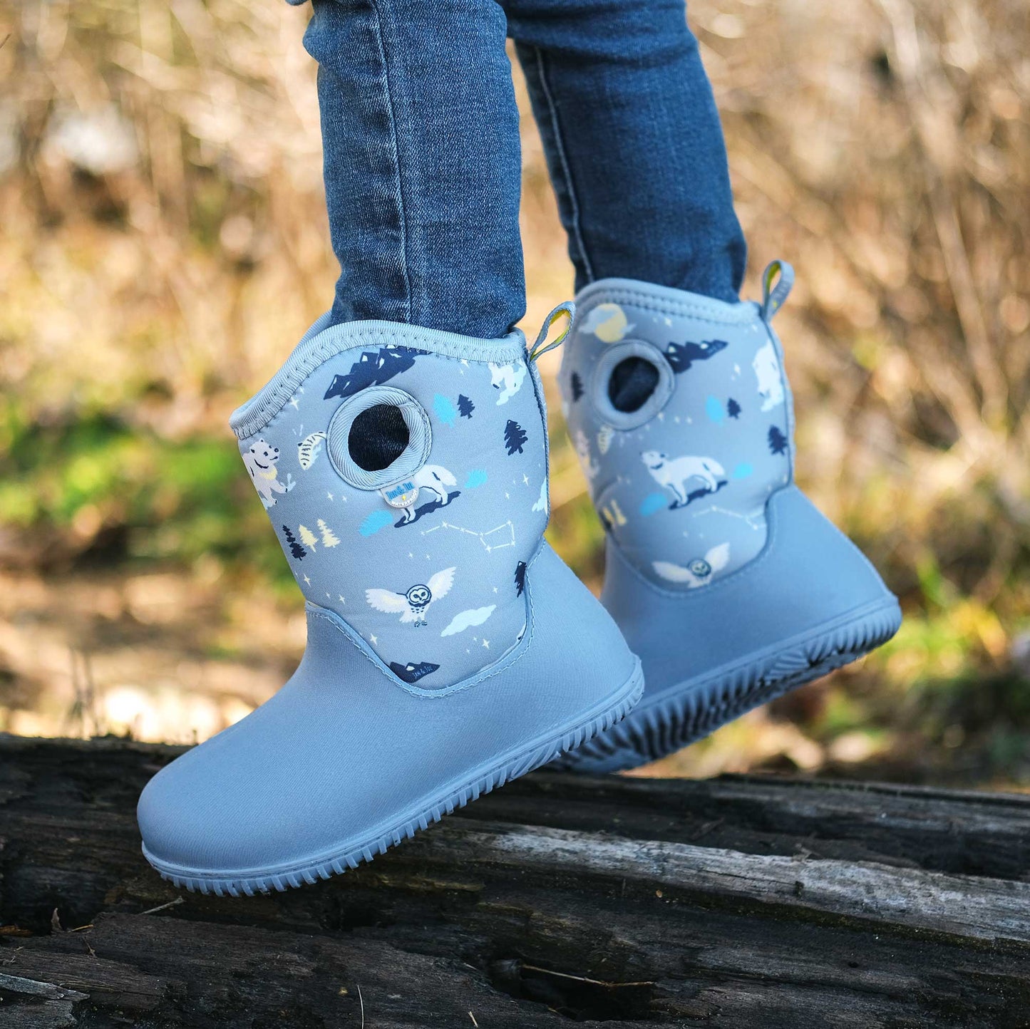 Kids Lite Waterproof Boots | Wolf and Bear - Hello Kids Baby Store