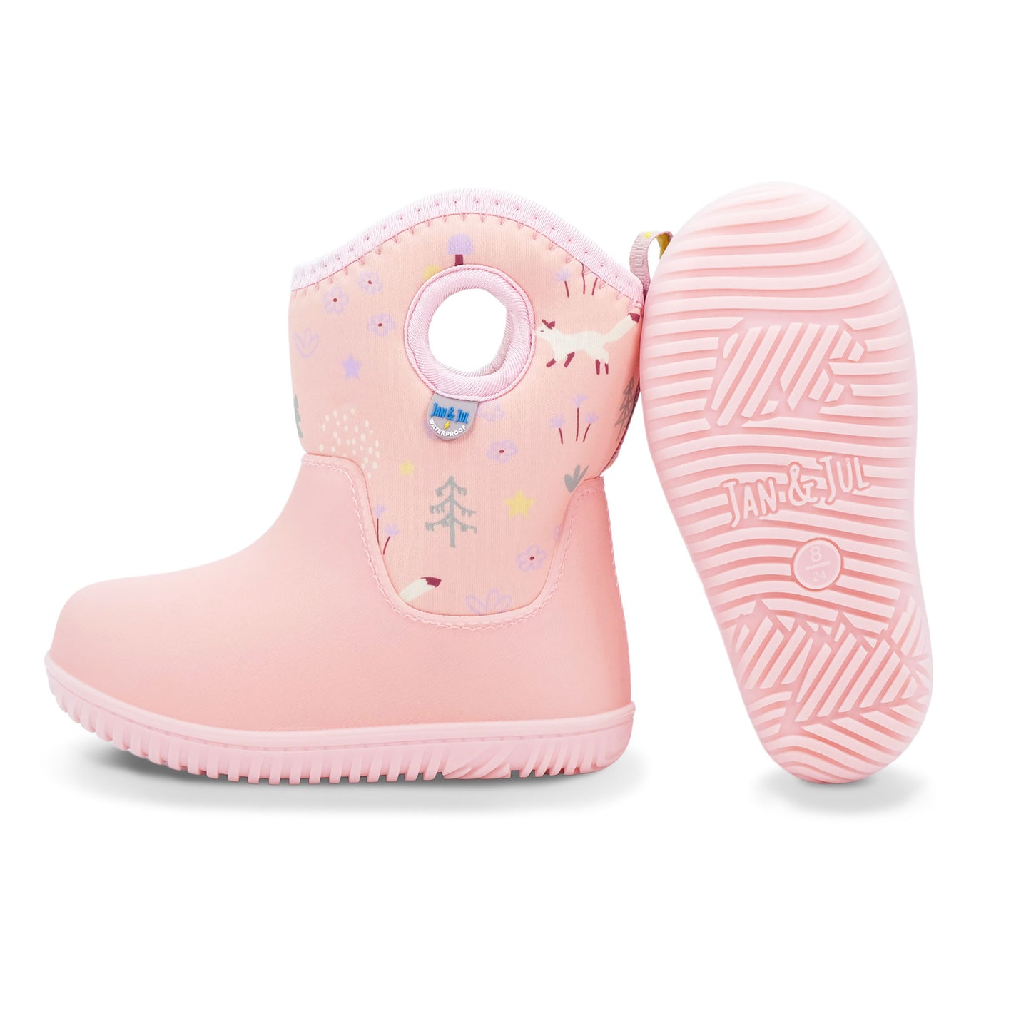Kids Lite Waterproof Boots | Pink Forest - Hello Kids Baby Store