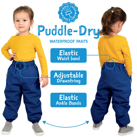 Kids Single Layer Rain Pants | Space Dinos - Hello Kids Baby Store