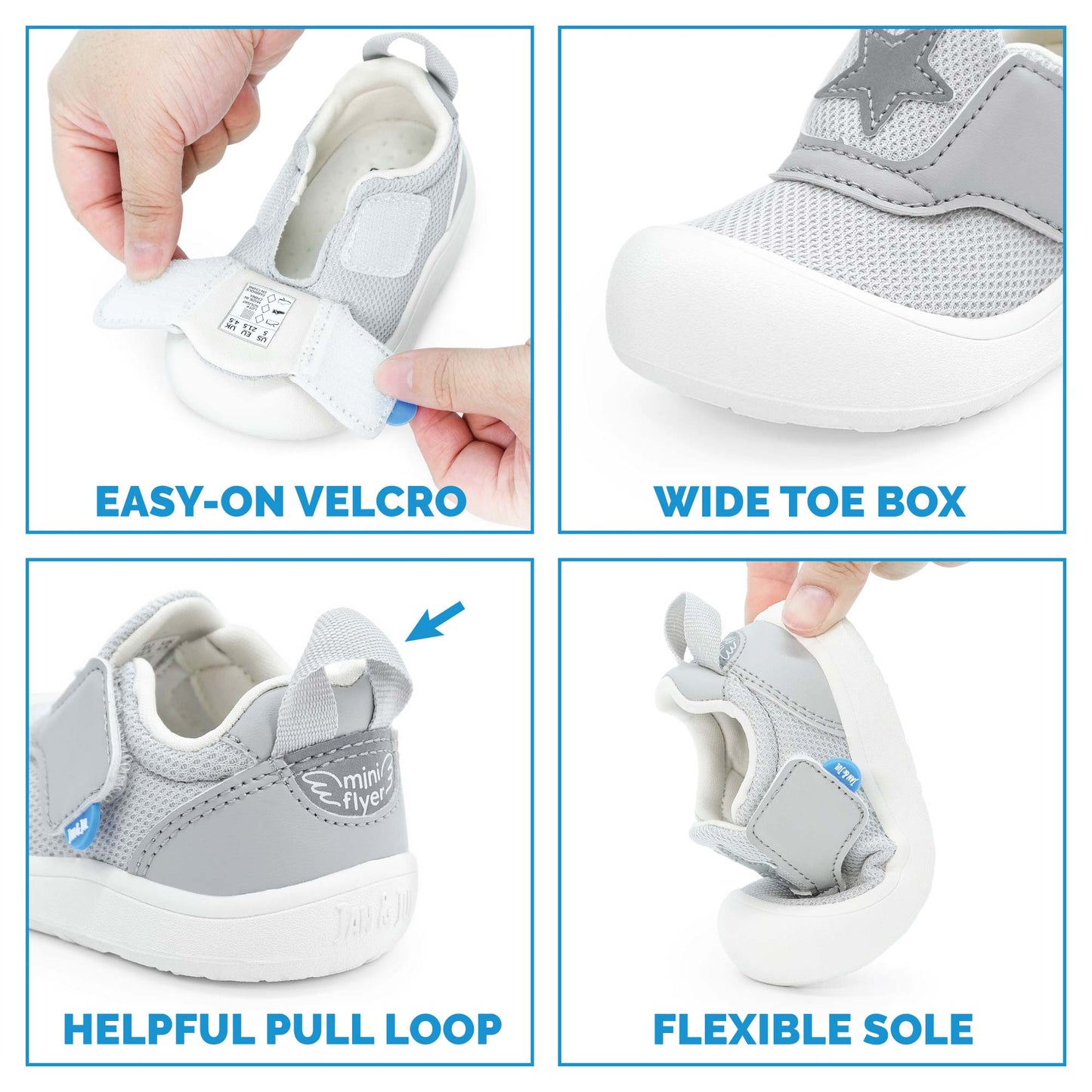 Mini-Flyer Toddler Sneakers | Soft Brown - Hello Kids Baby Store