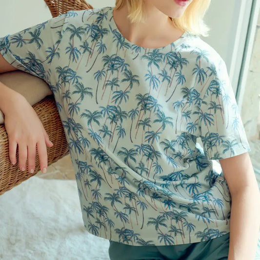 NDSS Bamboo Jersey Women's Short Sleeve PJ Set