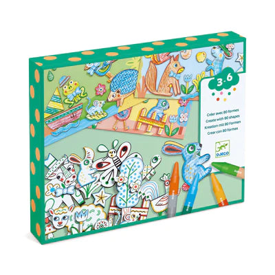 Djeco Art Kit - A World to Create - Hello Kids Baby Store