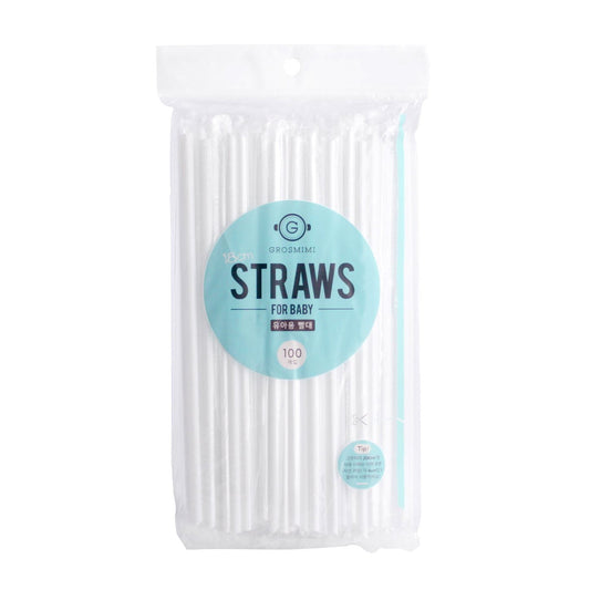 Straws for baby and kids(18cm/100pcs) - Hello Kids Baby Store