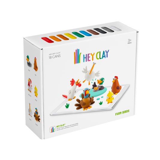 CLAY SET - FARM BIRDS - Hello Kids Baby Store