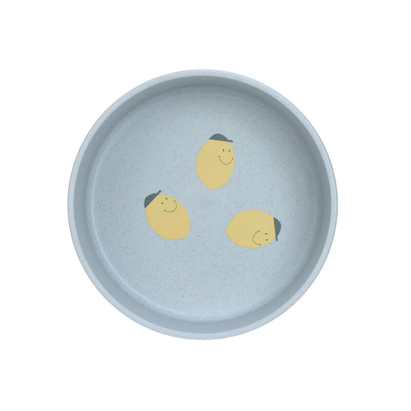Lassig - Happy Fruits - Bowl PP/Cellulose - Lemon - Hello Kids Baby Store