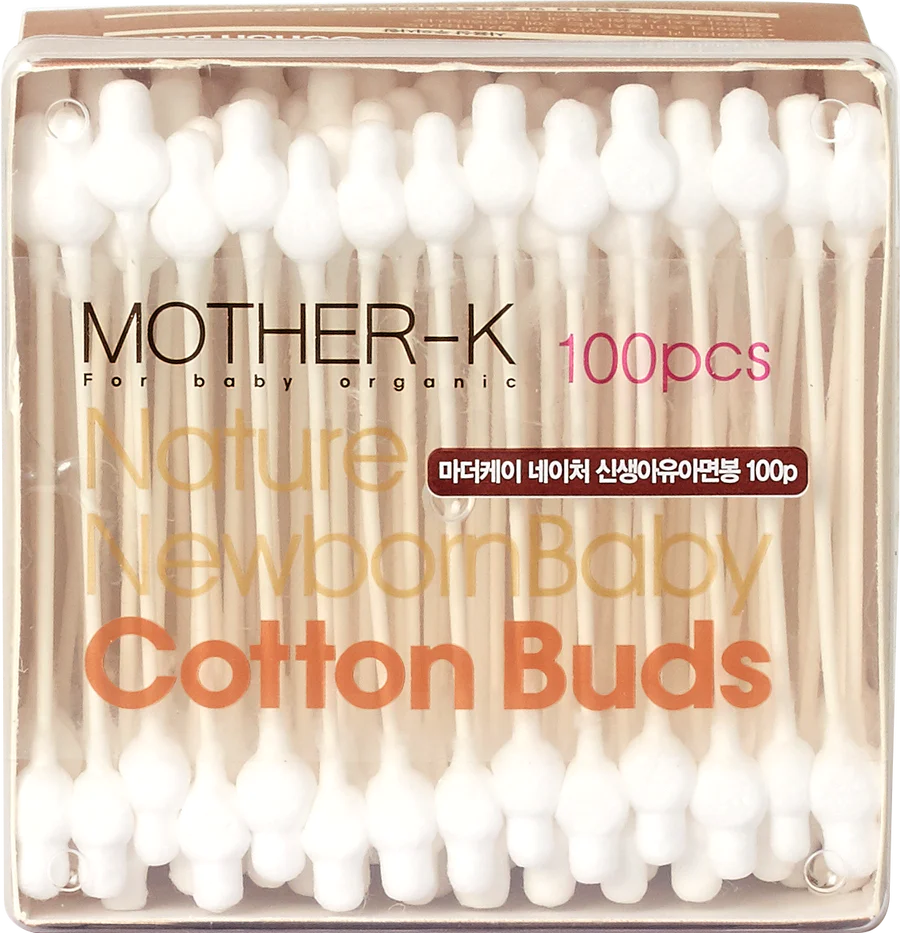 MOTHER-K BABY COTTON BUDS 100PC - Hello Kids Baby Store