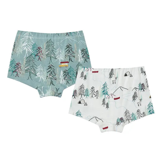 Bamboo Girls  Short Underwear (2 Pack) - Hello Kids Baby Store