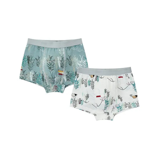 Boys Boxer Briefs Underwear (Bamboo, 2 Pack) - Hello Kids Baby Store