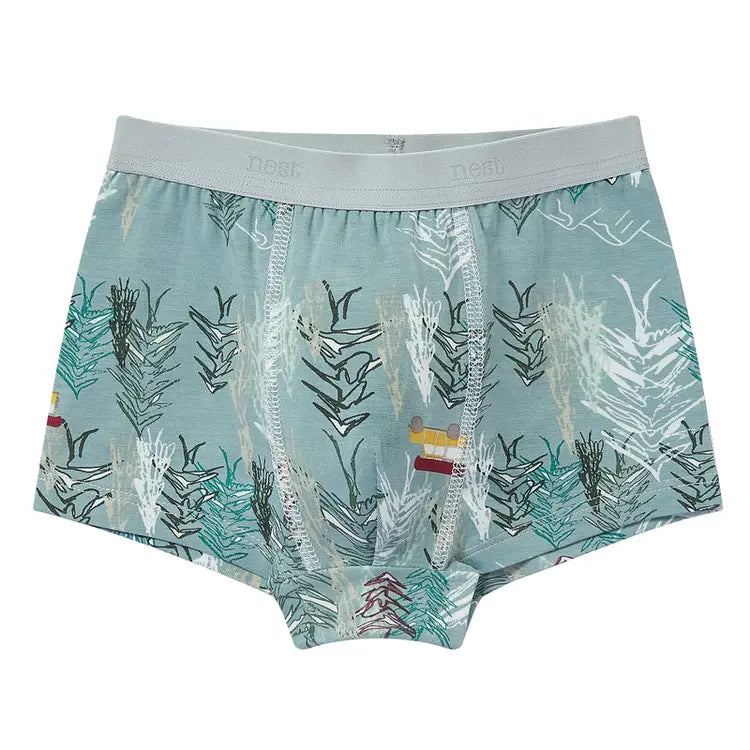 Boys Boxer Briefs Underwear (Bamboo, 2 Pack) - Hello Kids Baby Store