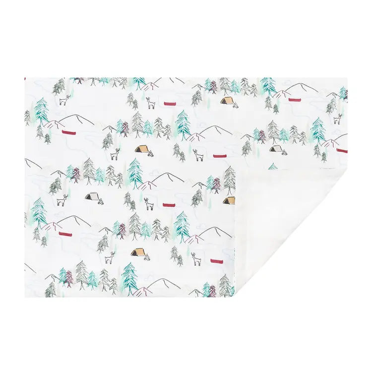 Bamboo Silk Toddler Pillowcase Happy Trails - Hello Kids Baby Store
