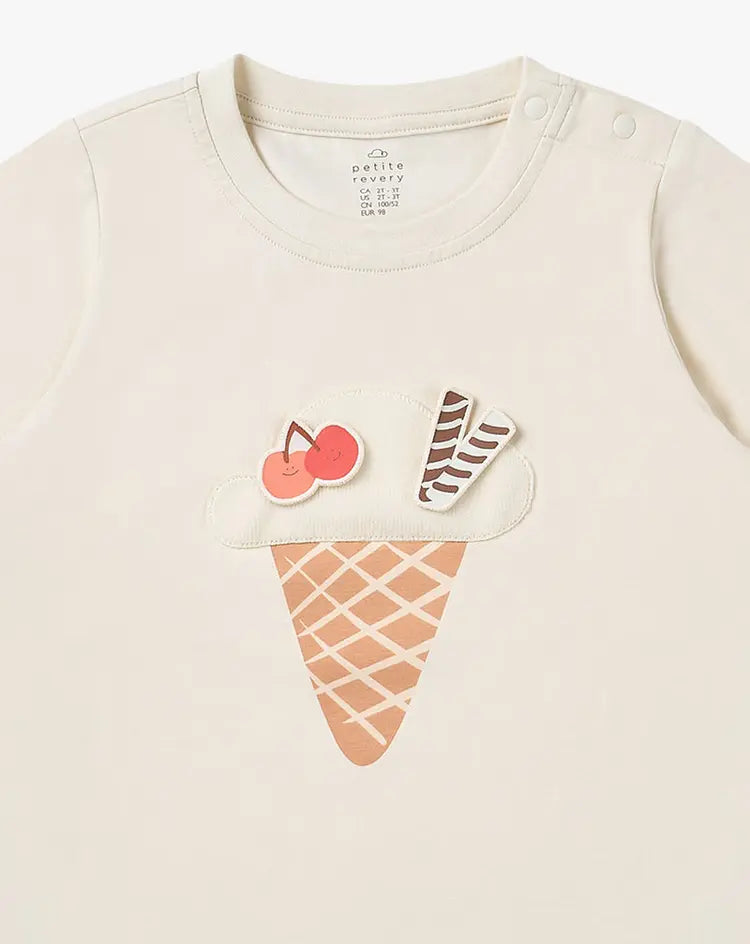 Quick Dry Cotton Short Sleeve Tee-Jet Stream - Hello Kids Baby Store