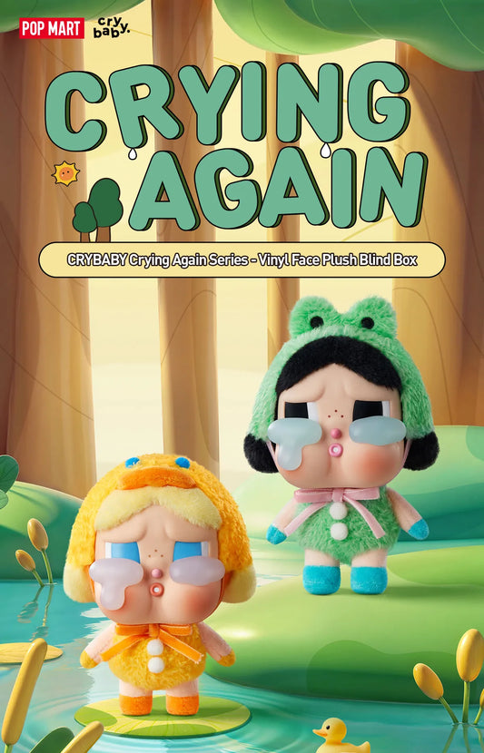 CRYBABY Crying Again Series-Vinyl Face Plush Blind Box - Hello Kids Baby Store