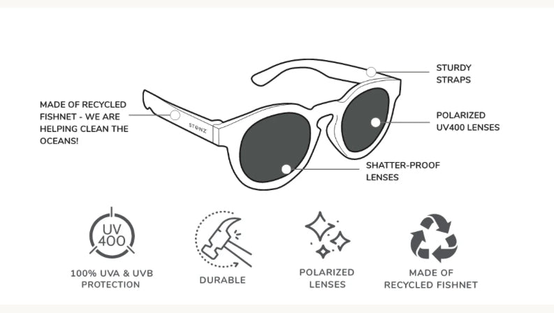 Eco Sunnies - Olive - Hello Kids Baby Store