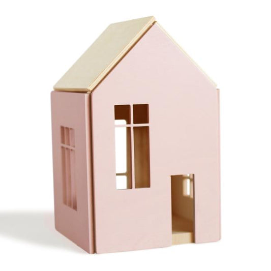 Babai - Dollhouse on magnets Large- Pink - Hello Kids Baby Store