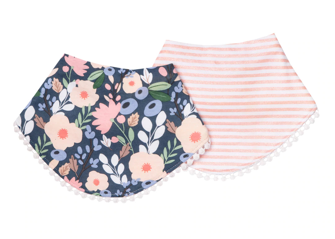 Baby Bandana Bibs-Audrey - Hello Kids Baby Store