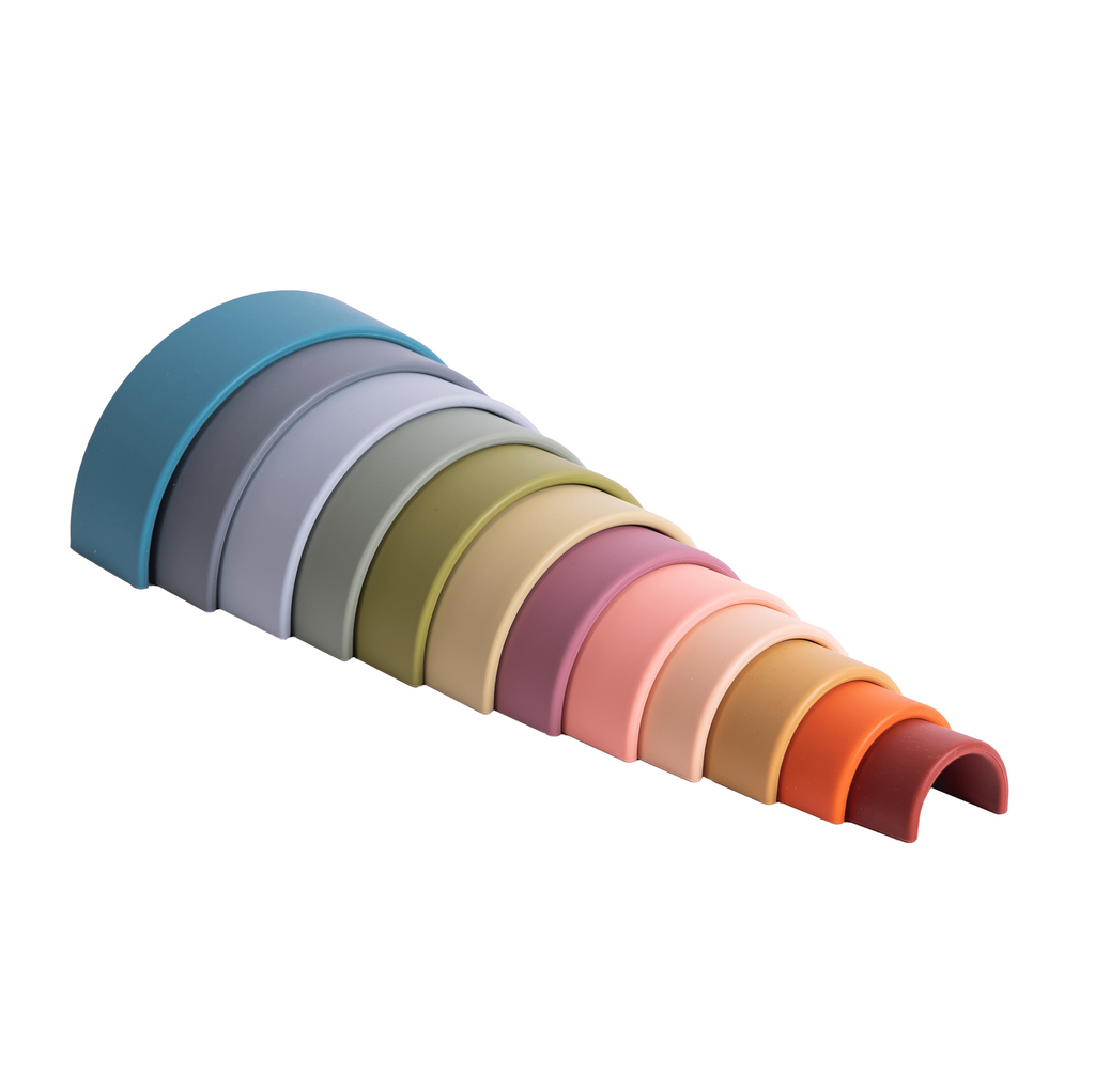 Dëna - NATURE - Rainbow 12 Pieces large - Hello Kids Baby Store