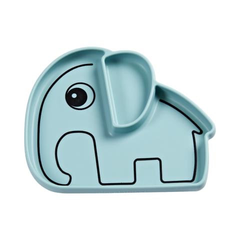 Silicone Stick & Stay plate Elphee - Hello Kids Baby Store