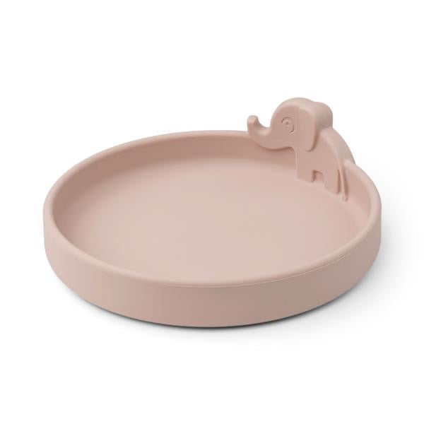 Peekaboo plate Elphee Blue - Hello Kids Baby Store