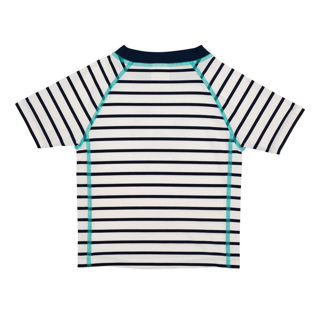 Lassig Swimwear - Boys - Short Sleeve Rashguard Sailor Navy - Hello Kids Baby Store
