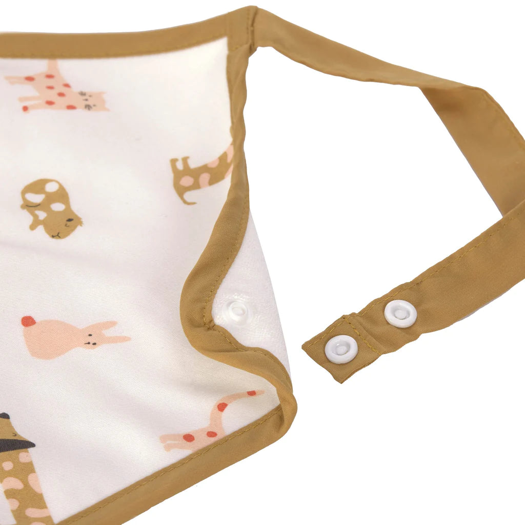 4babies - Medium Drop Bib 2 pcs - Little Mateys - Hello Kids Baby Store