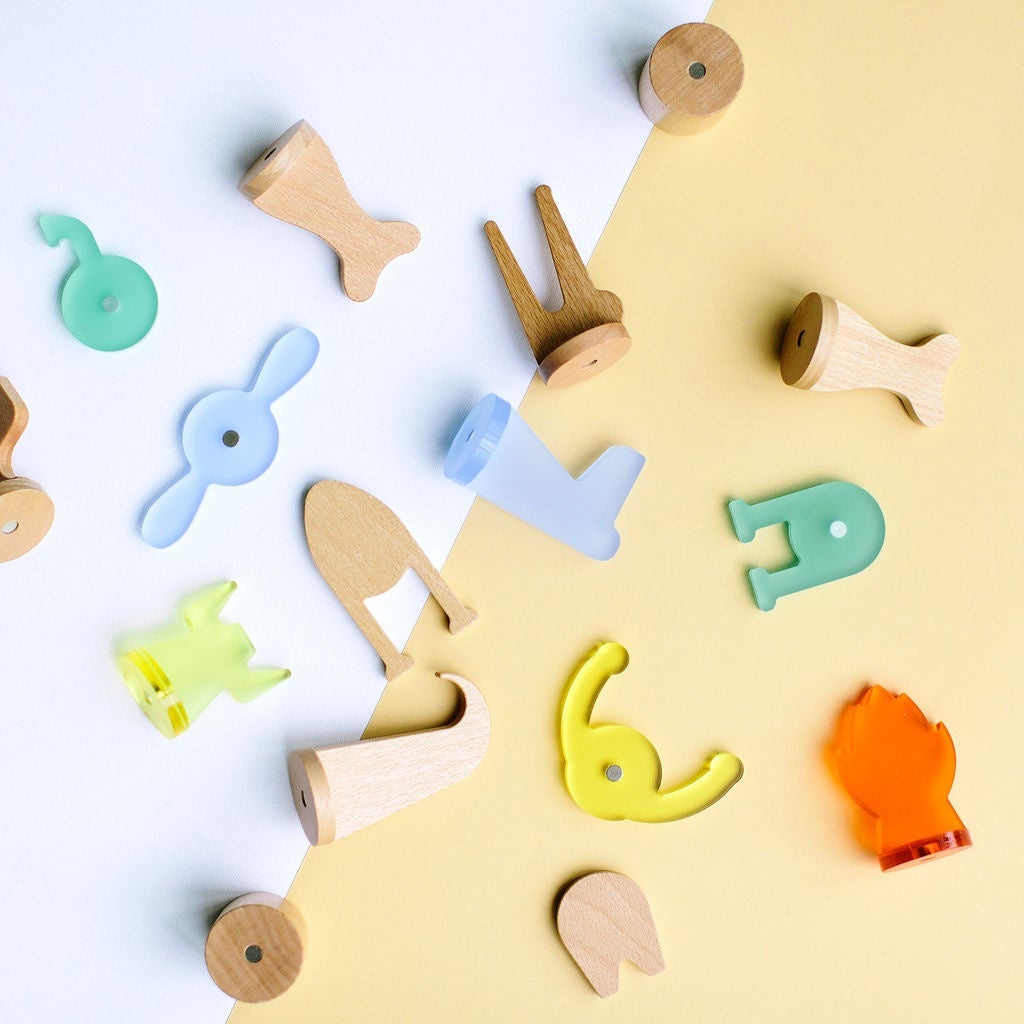 Lekkid - Imaginary Fauna Cilinder 22 piece set - Hello Kids Baby Store