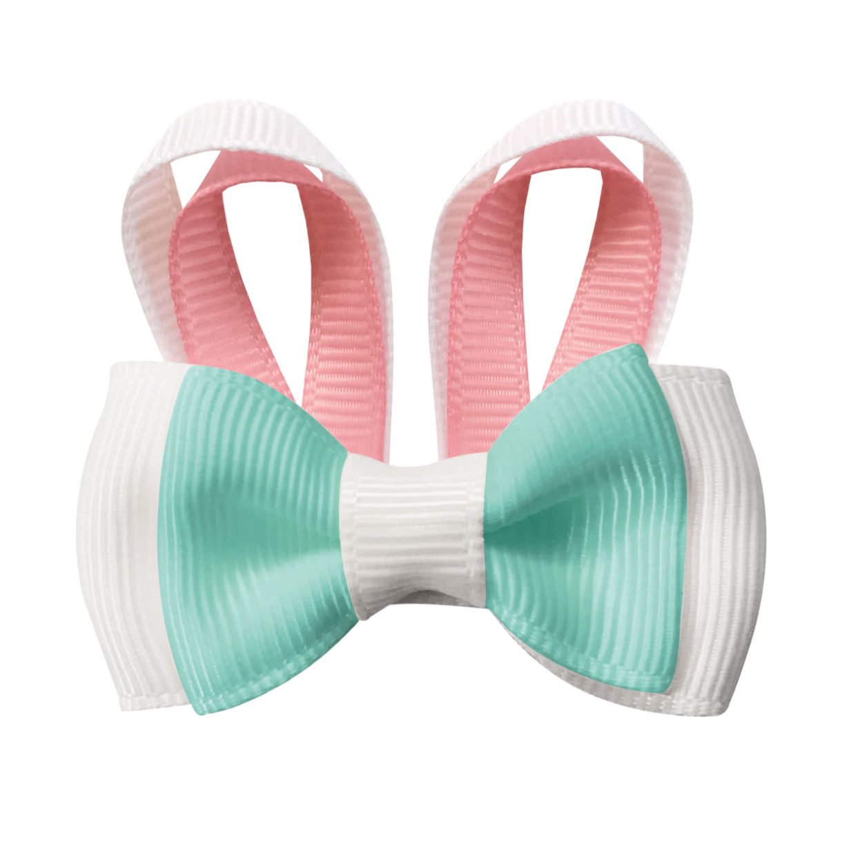 PEARL HAIR PIN WITH GROSGRAIN BOW - Hello Kids Baby Store