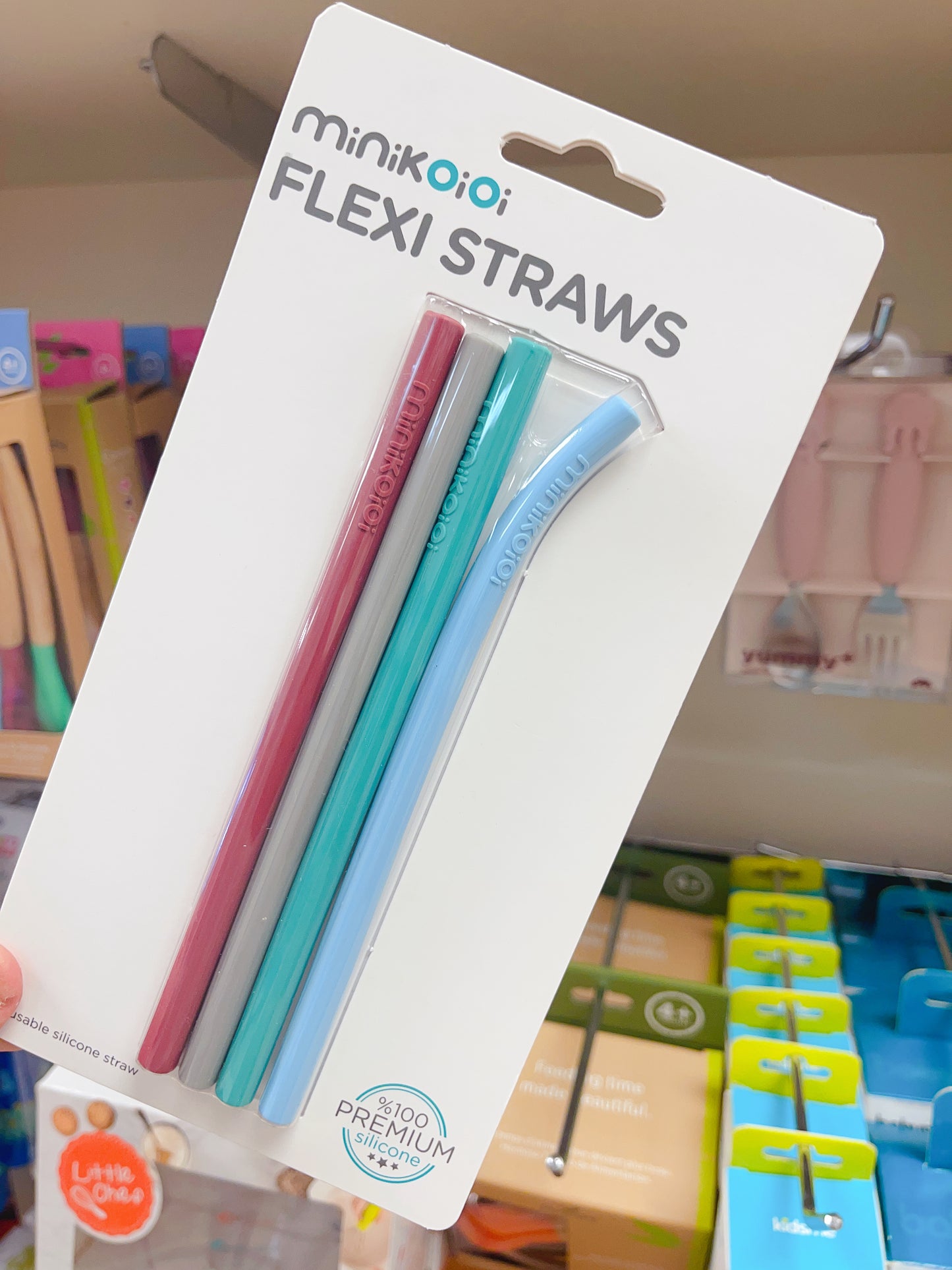 Minikoioi Flexi Straws Boy mix - Hello Kids Baby Store