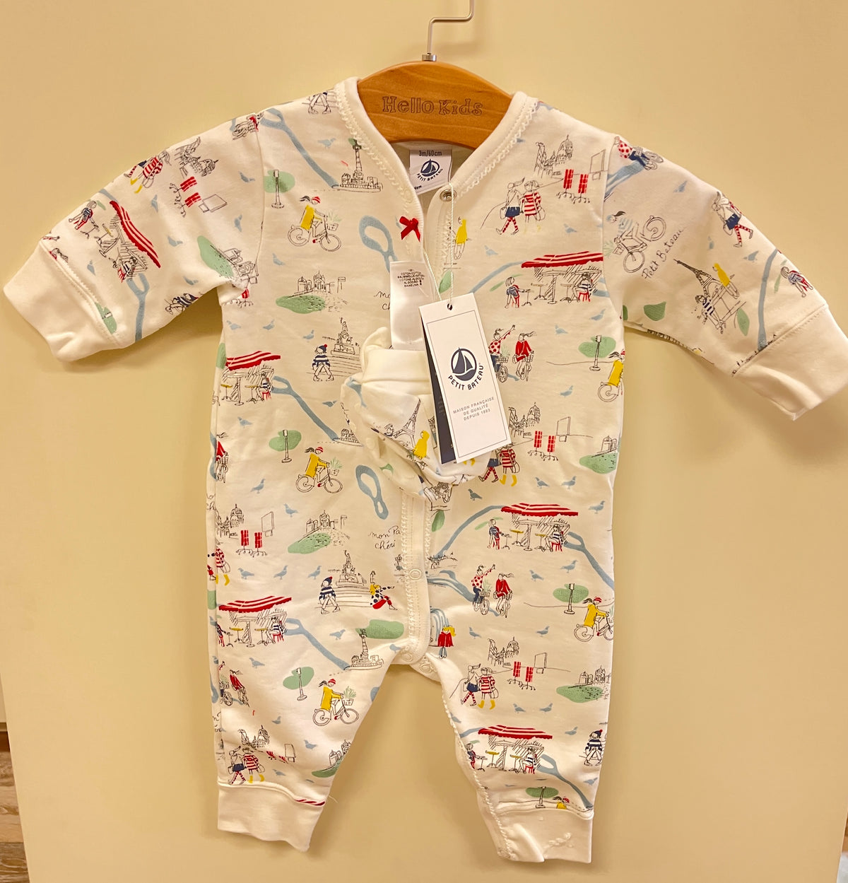 Petit Bateau Dors+Chaussons - Hello Kids Baby Store