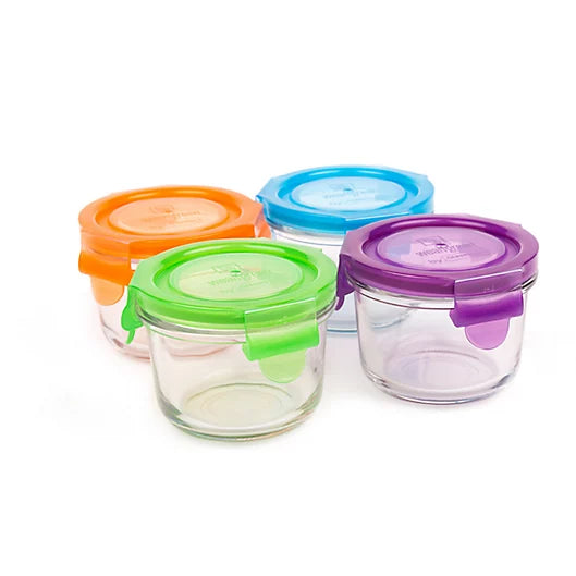 Wean Green® 6 oz tempered glass bowl 5.4oz 160ml - Hello Kids Baby Store