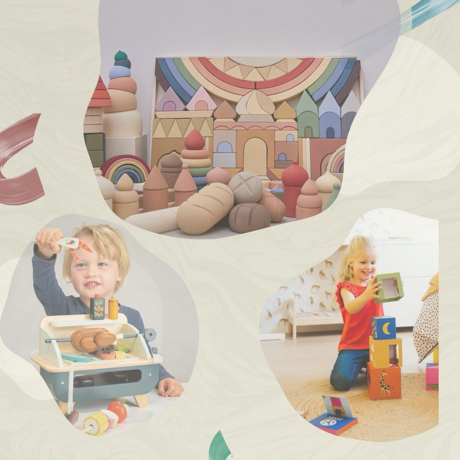 Wooden Toys+Games