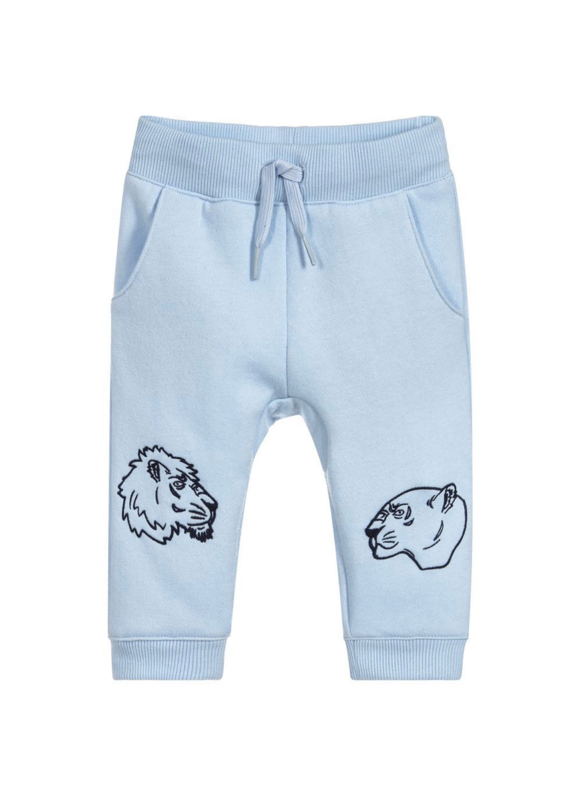 Kenzo Baby Boy Blue Twin Tiger Joggers