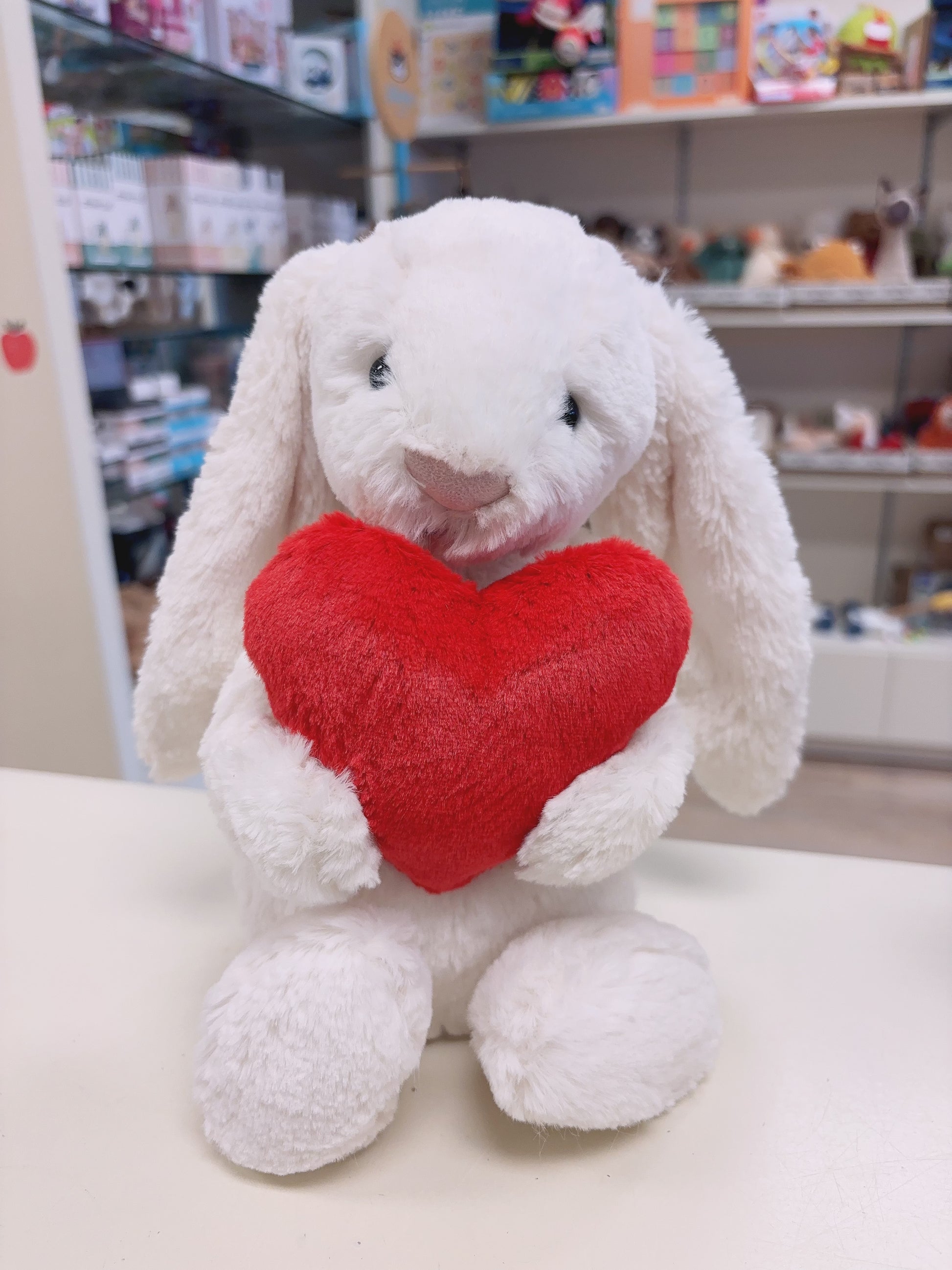 Bashful Red Love Heart Bunny Little - Hello Kids Baby Store