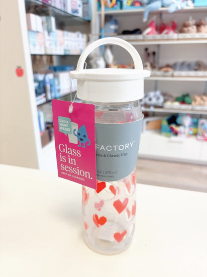 LifeFactory Axis Straw Cap Glass Bottle - Hello Kids Baby Store