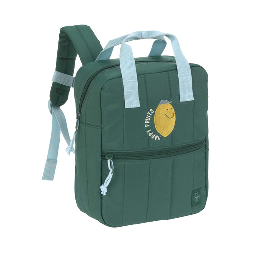 MINI SQUARE BACKPACK - LITTLE GANG, LEMON DARK GREEN - Hello Kids Baby Store