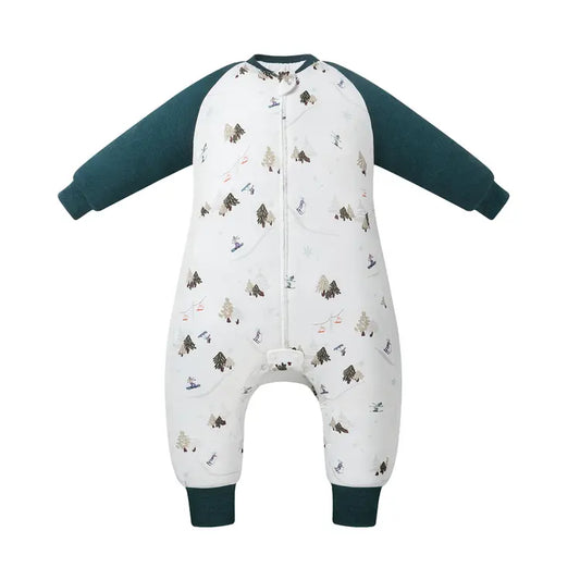 2025 Bamboo Long Sleeve Footed Sleep Bag | 2.5 TOG - Hello Kids Baby Store