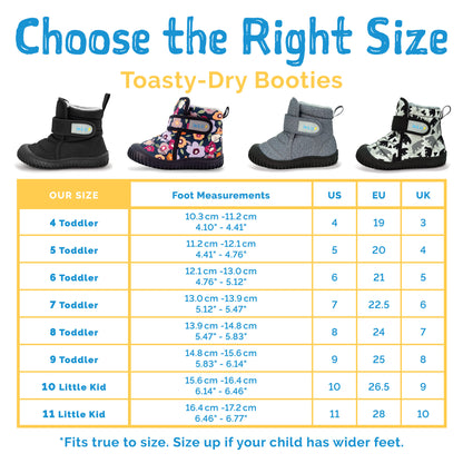 Kids Insulated Ankle Boots | Apricot Flower - Hello Kids Baby Store