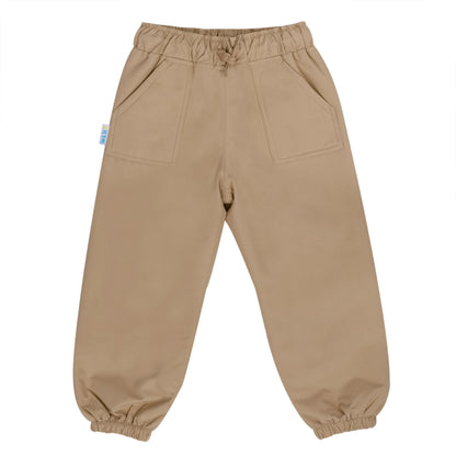 Kids Single Layer Rain Pants | Soft Brown - Hello Kids Baby Store