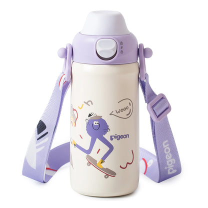 Pigeon Kids' Stainless Steel Insulated Cup – 17 oz / 500ml