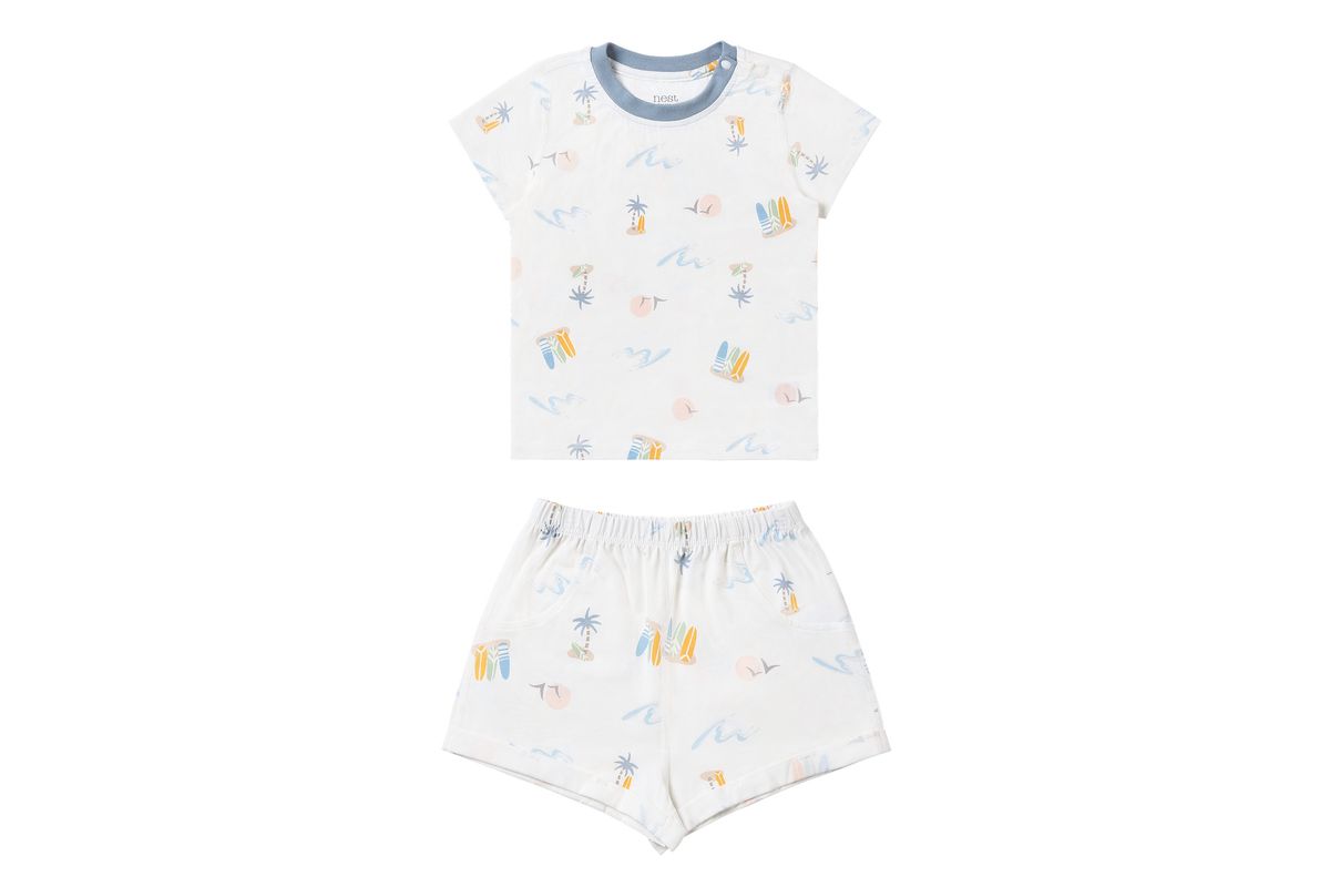 NDSS Short Sleeve Two-Piece PJ Set (Bamboo Jersey)