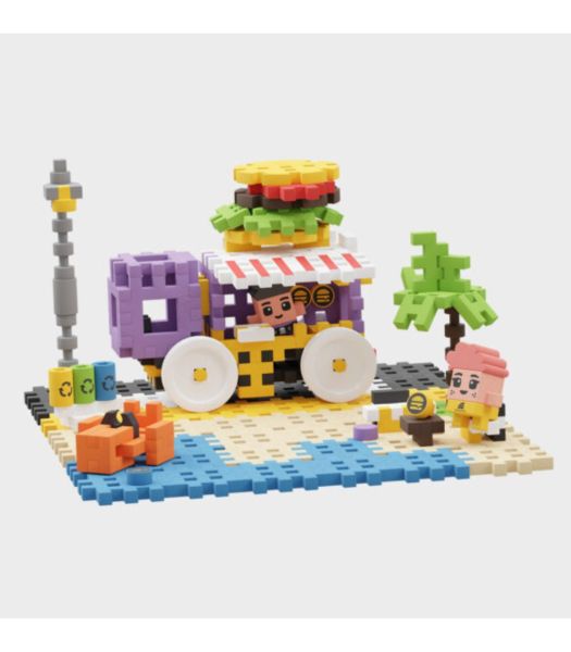 Mini Waffle - Food Truck 148 pcs (FR-EN)