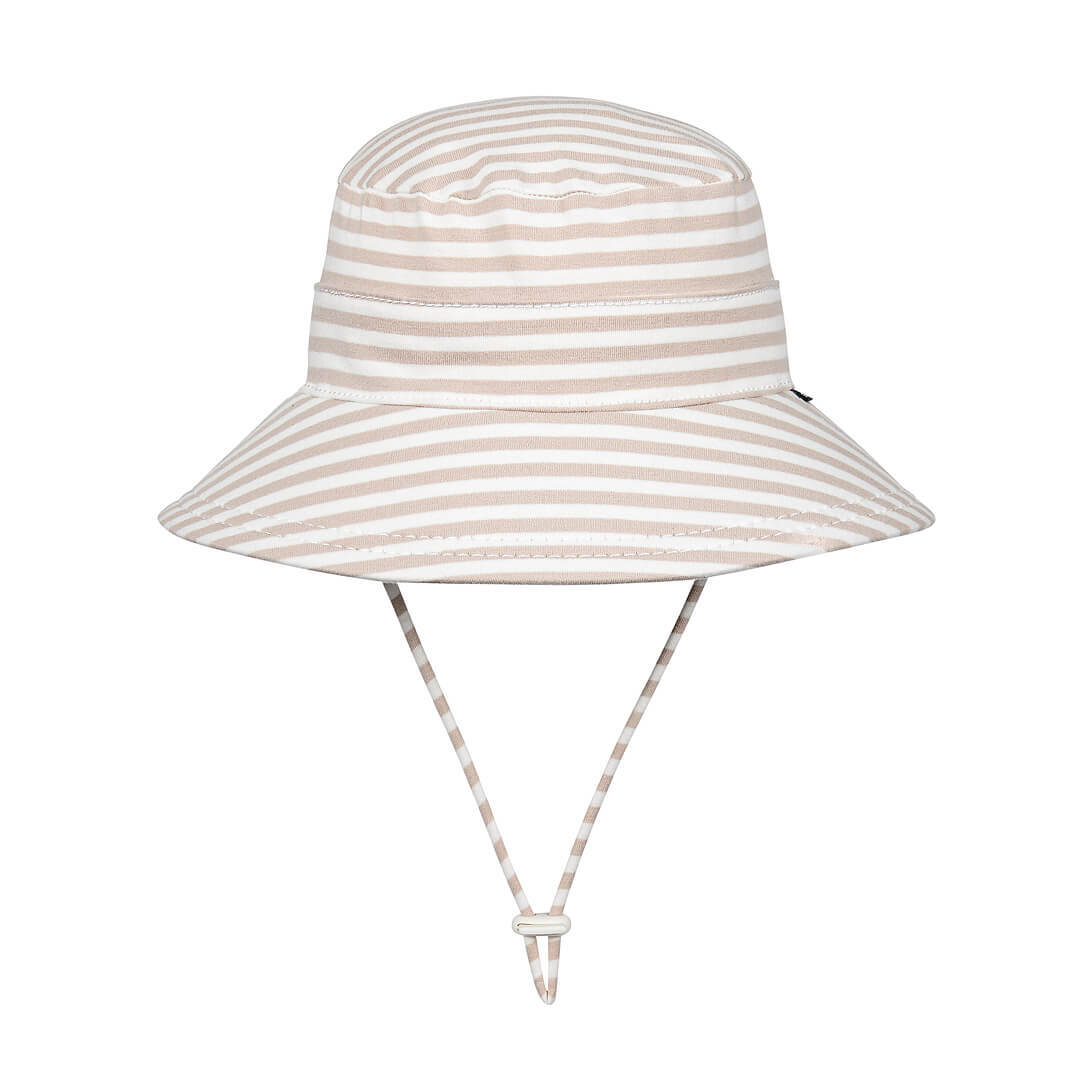 Kids Classic Bucket Sun Hat - Natural Stripe - Hello Kids Baby Store