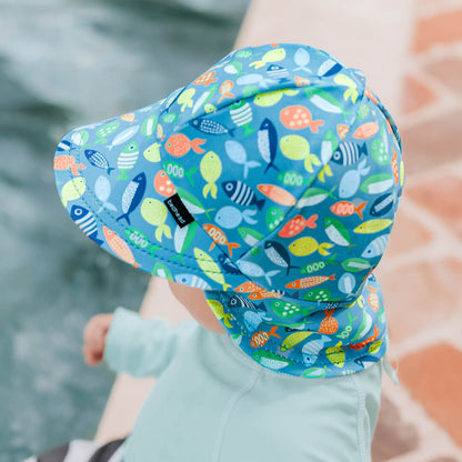 Legionnaire Flap Beach Hat - Pisces - Hello Kids Baby Store