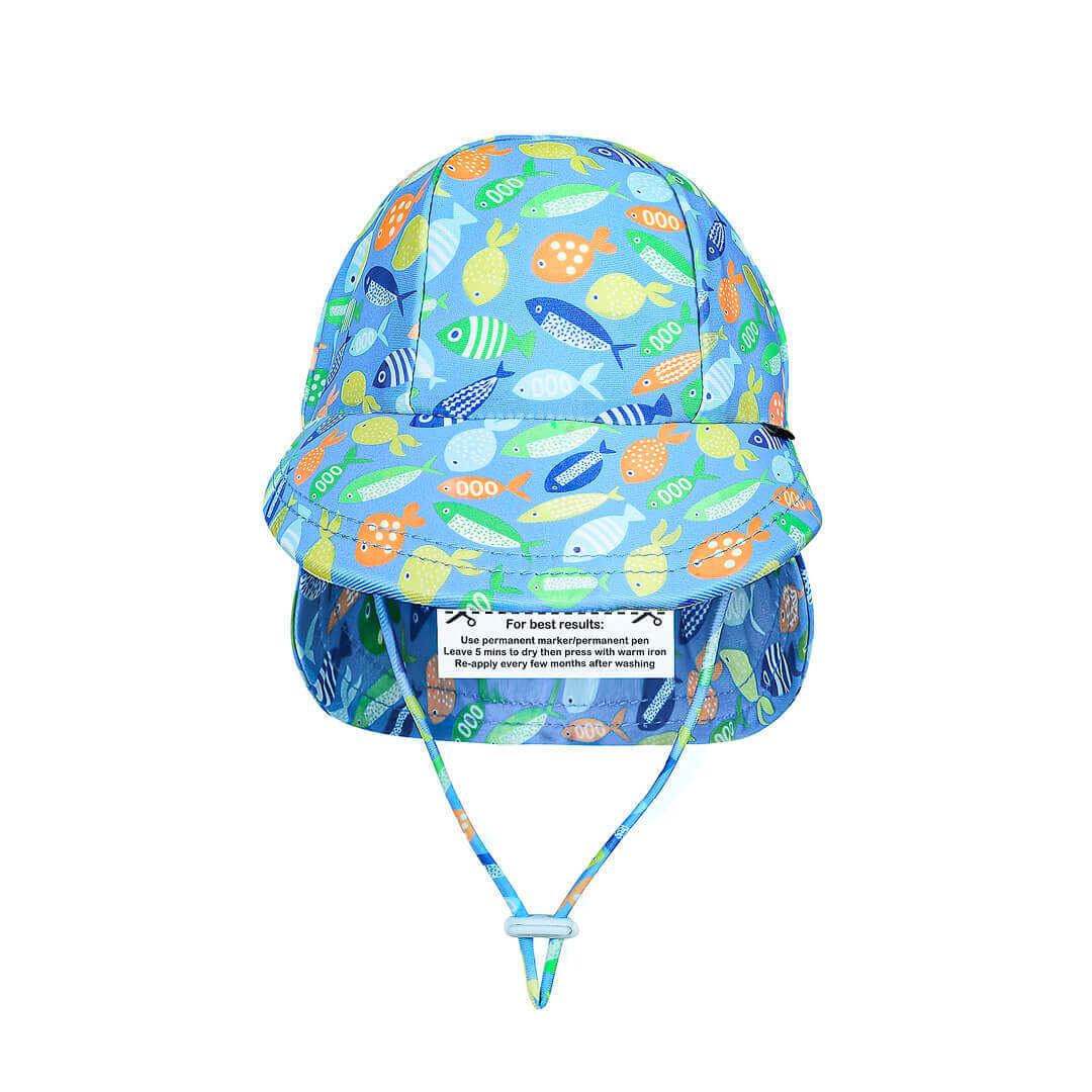 Legionnaire Flap Beach Hat - Pisces - Hello Kids Baby Store