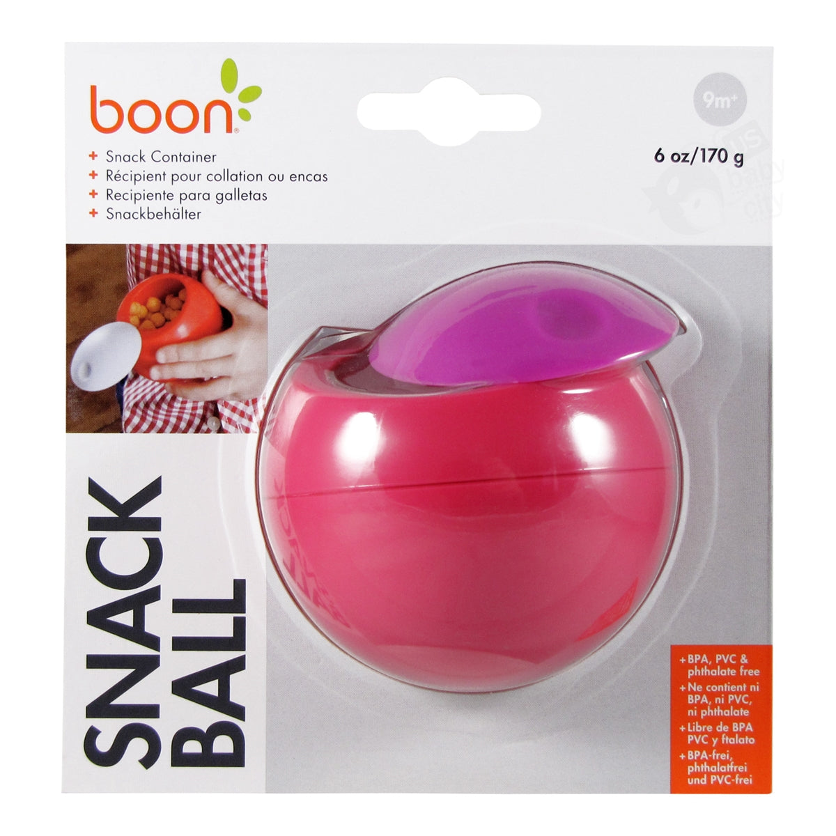Boon Snack Ball – Snack Container - Hello Kids Baby Store