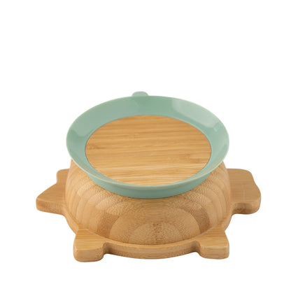 Bamboo Bowl - Dino - Hello Kids Baby Store